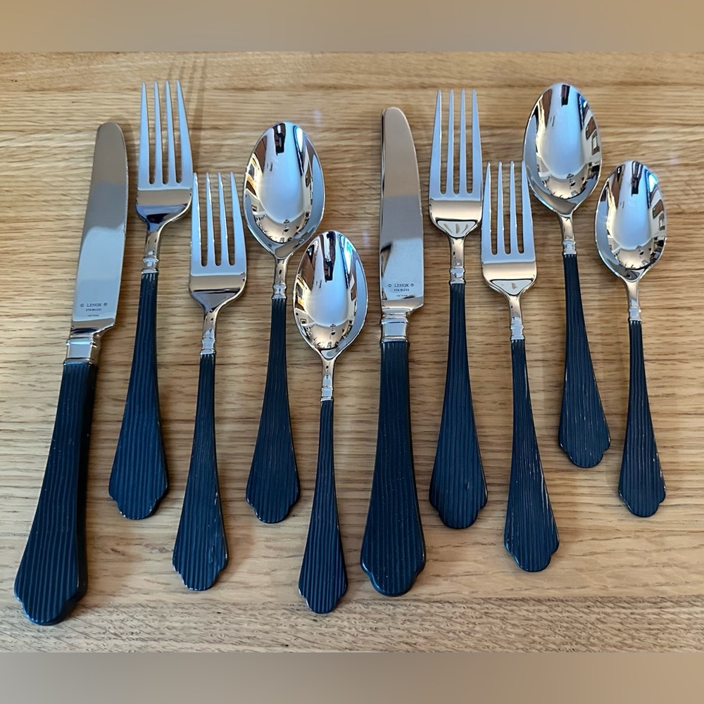 Lenox Stainless Steel Flatware; Design: Trent